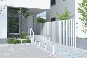 参考画像：LIXIL 枕木材